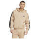 Adidas Ανδρική ζακέτα Essentials 3-Stripes Fleece Full-Zip Hoodie Adidas Ανδρική ζακέτα Essentials 3-Stripes Fleece Full-Zip Hoodie